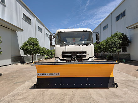 3.3米三段式重型除雪铲自卸安装高速公路可用